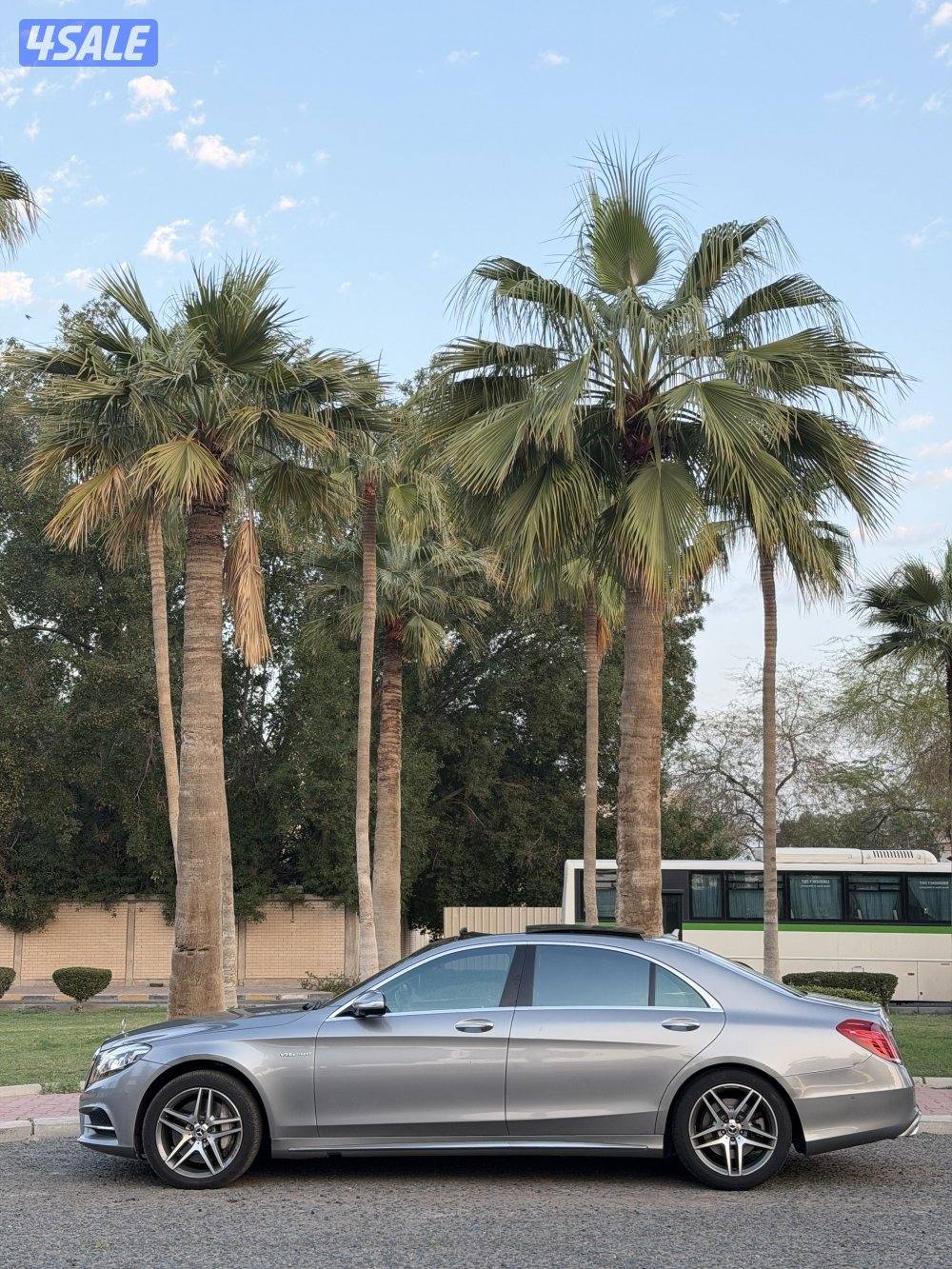 للبيع مرسيدس S550 موديل 2015 عداد 2306