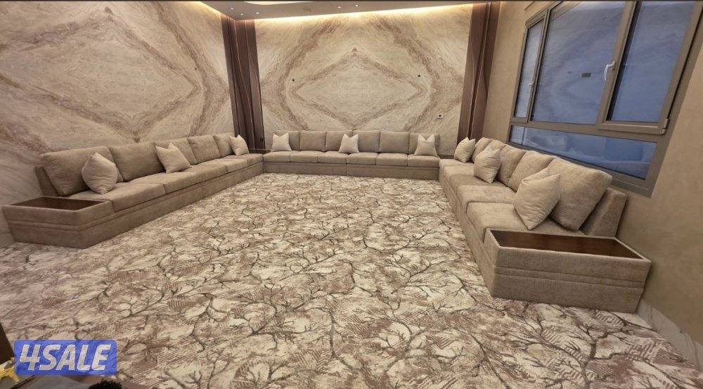 تنجيد وتفصيل جلسات كنب ومساند وستائر2