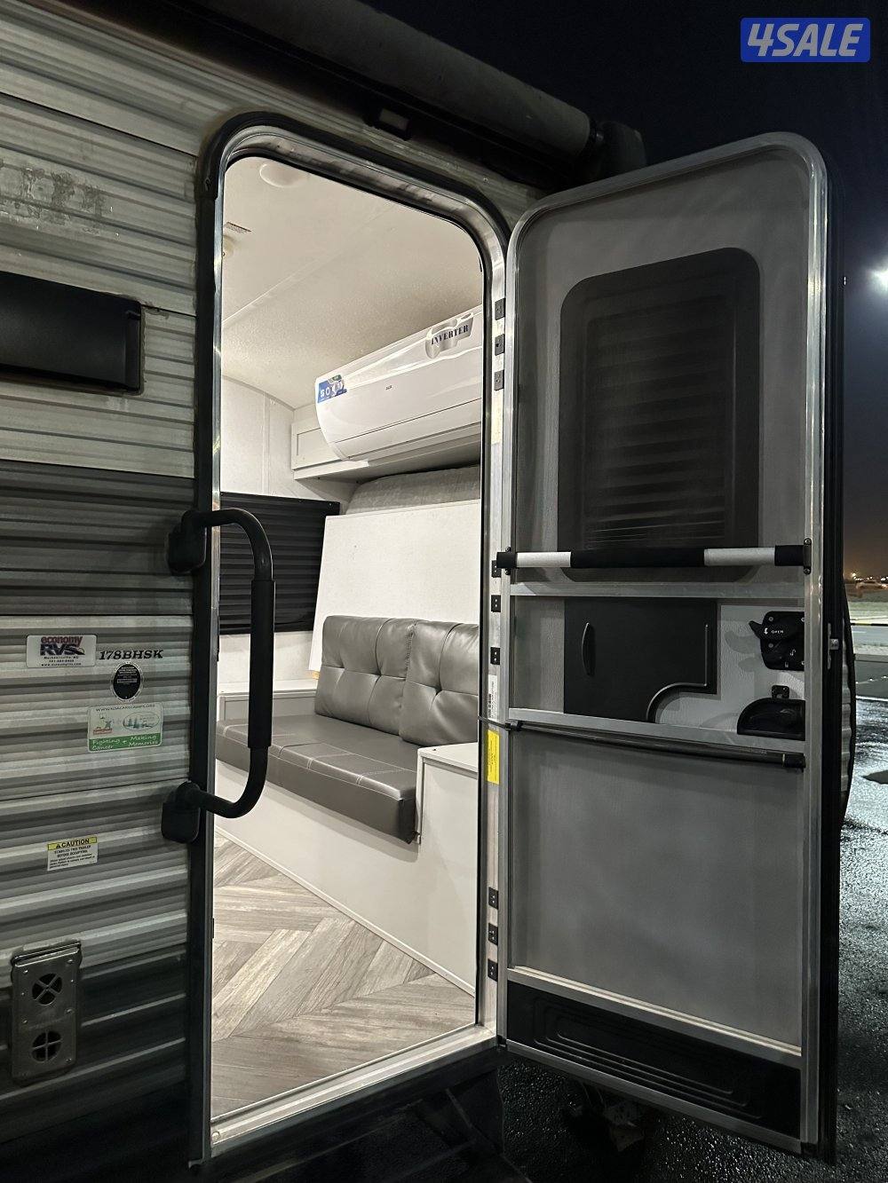 للبيع كرفان امريكي ٢٣ قدم موديل ٢٠٢١ مع توسعه6