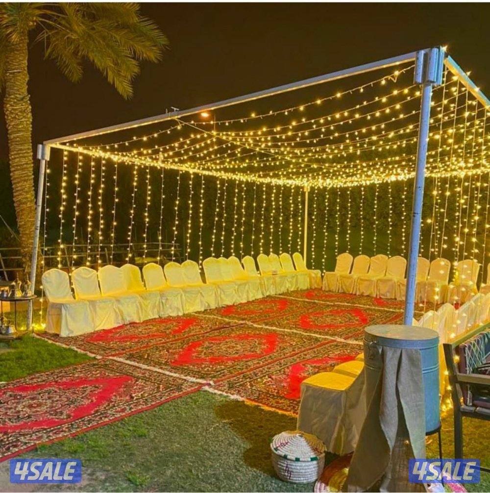 تجهيز حفلات الكويت كراسي وطاولات وكنب وزينة وخيم وبيت5