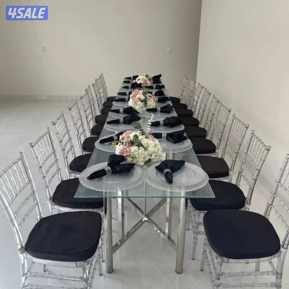 تاجير كراسي وطاولات تنظيم حفله الكويت التواصل معانا6