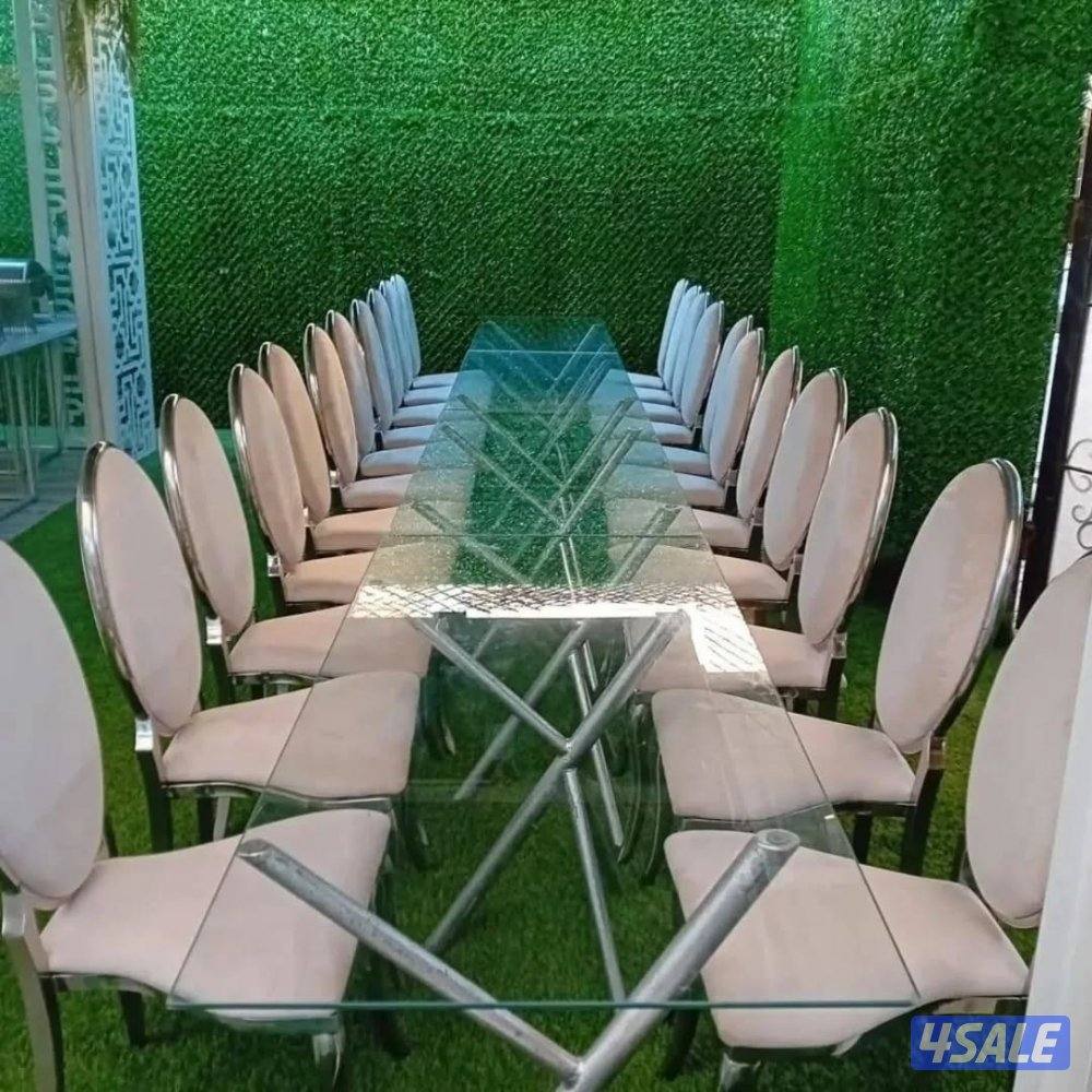 تاجير كراسي وطاولات تنظيم حفله الكويت التواصل معانا13