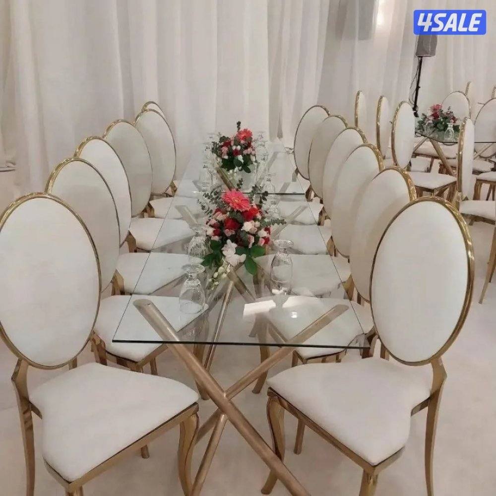 تاجير كراسي وطولات افراح الكويت13