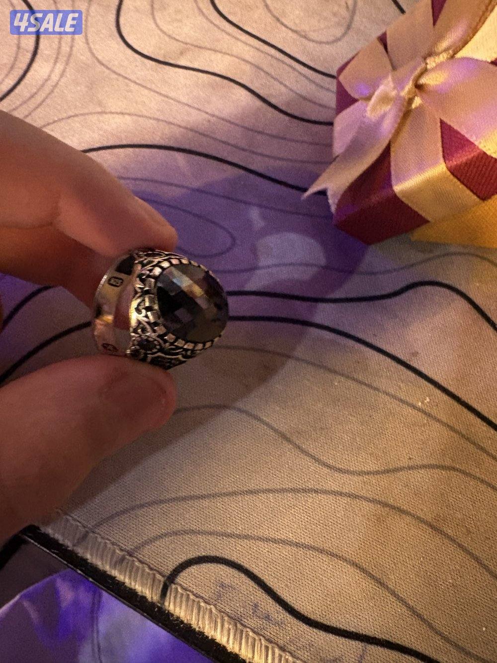 خاتم فضه اصلي بالسعر الي تبيه2