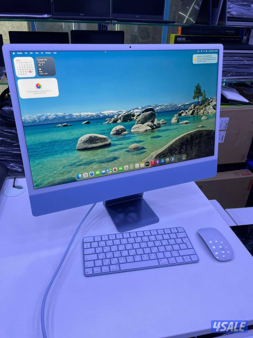 للبيع iMac M1 بحالة كالجديد7