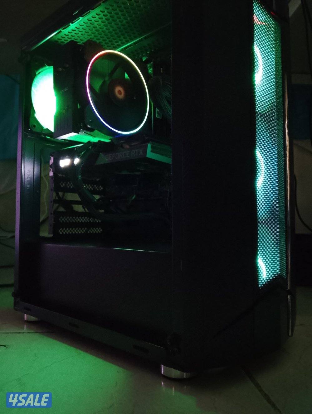 Rtx 3060 ti, i5-10400f gaming pc بي سي قيمنق نظيف ومرتب2