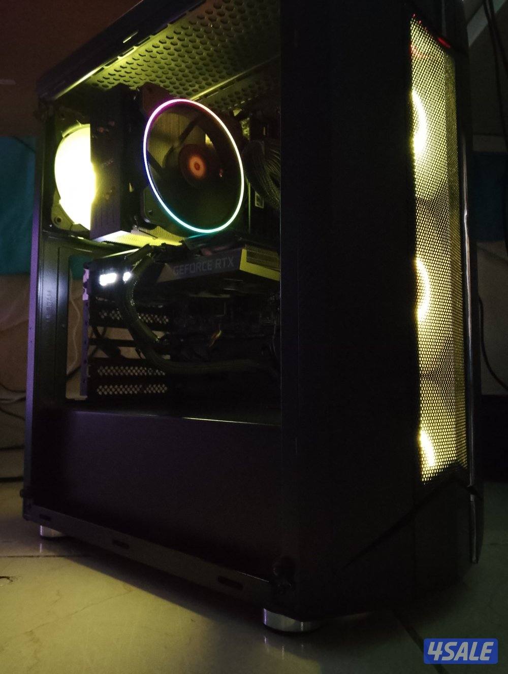 Rtx 3060 ti, i5-10400f gaming pc بي سي قيمنق نظيف ومرتب6