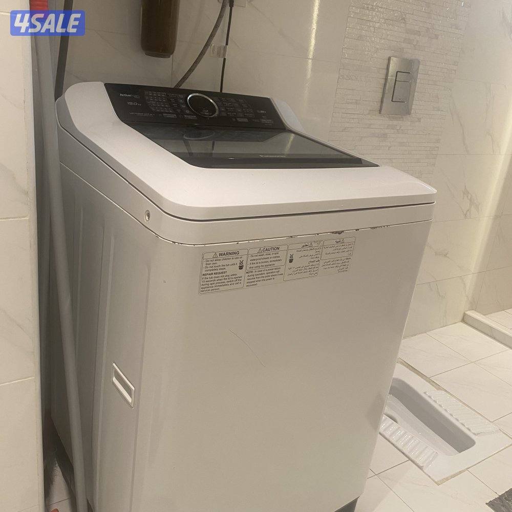 للبيع غسالة باناسونيك 15kgسقف علوي 10 برامج .3