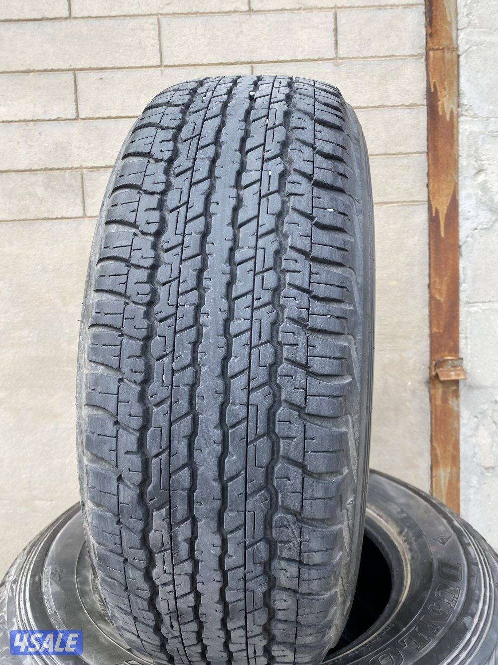 لبيع طقم  تواير مستعملة عدد5ماركة دالوب 17/70/265صنع 20220