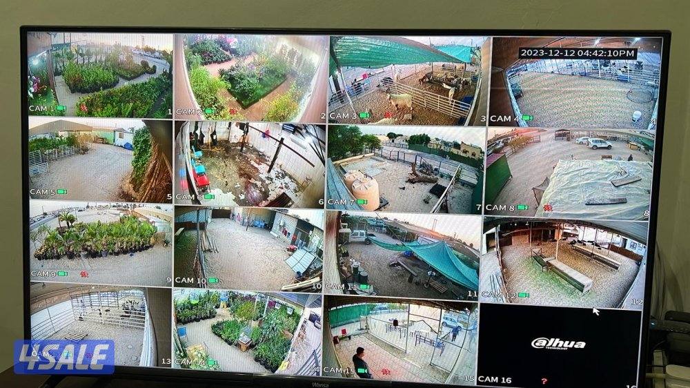 كاميرات مراقبه حديثه معتمده من الوزاره كفاله سنتين6