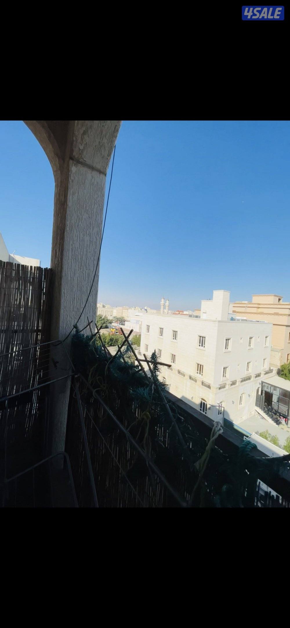 شقة للايجار بإشبيلية قطعة ١ مصعد دور تالت بلكونة1