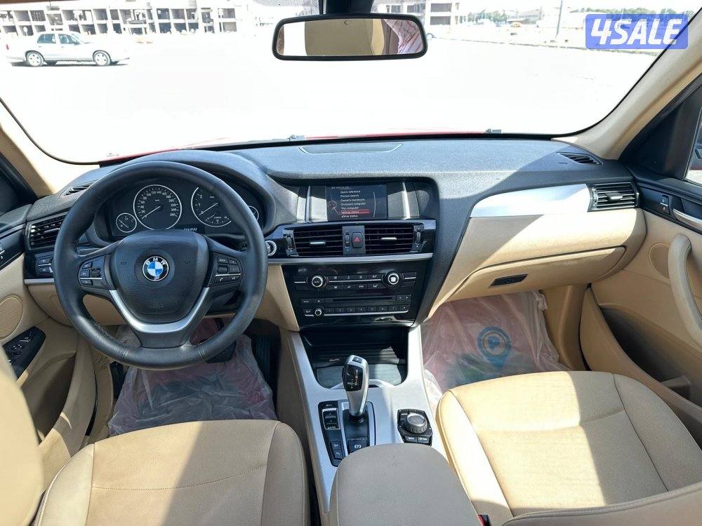 بي ام X3 موديل ٢٠١٥ سيرفيس وكالة بحالة الوكالة8