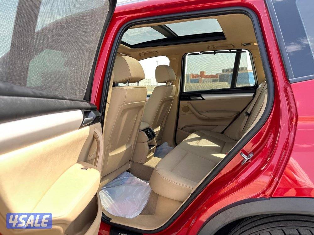 بي ام X3 موديل ٢٠١٥ سيرفيس وكالة بحالة الوكالة9