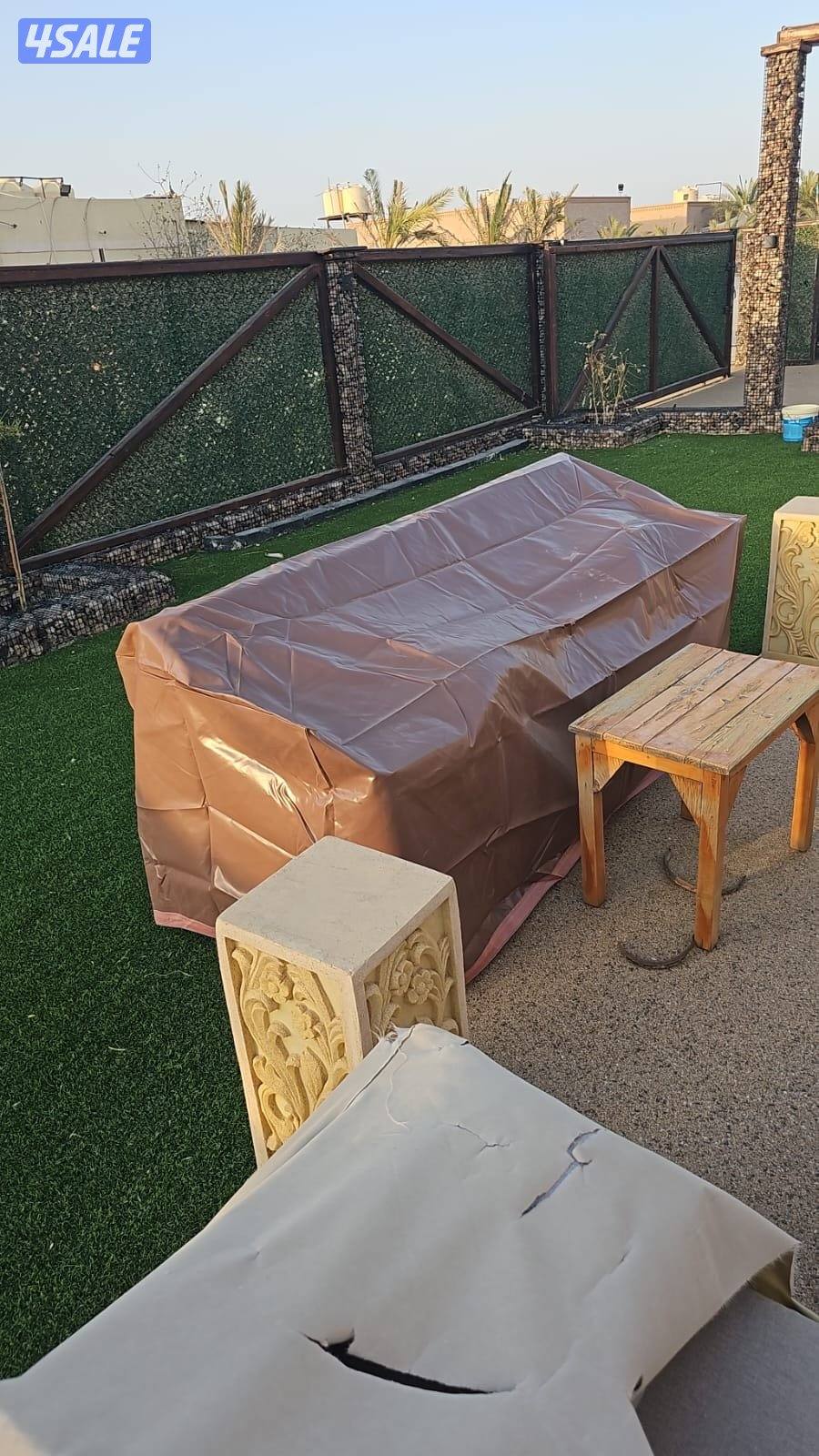 للبيع طرابيل كراسي مطري مشمع0