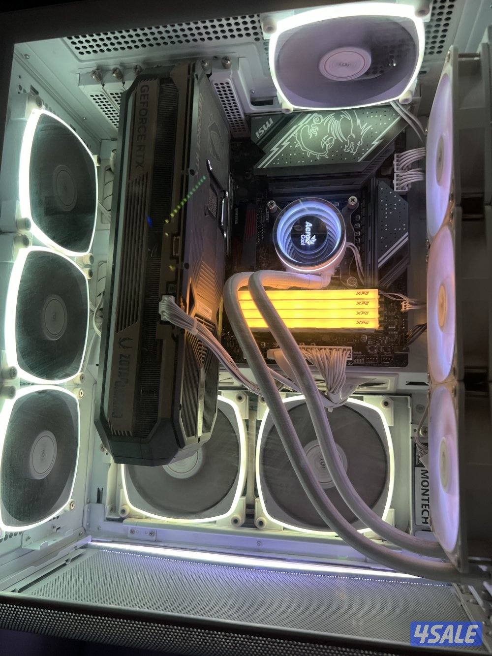 PC 5080 solid i9 14900k md2 2t  64 RAM 7200 case montech king 951