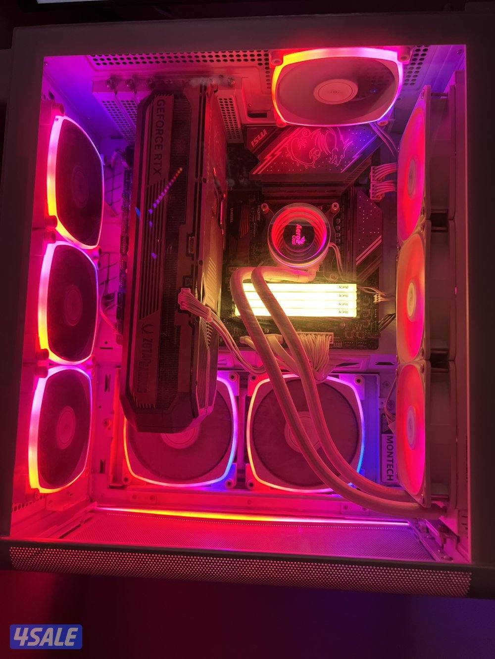 PC 5080 solid i9 14900k md2 2t  64 RAM 7200 case montech king 953