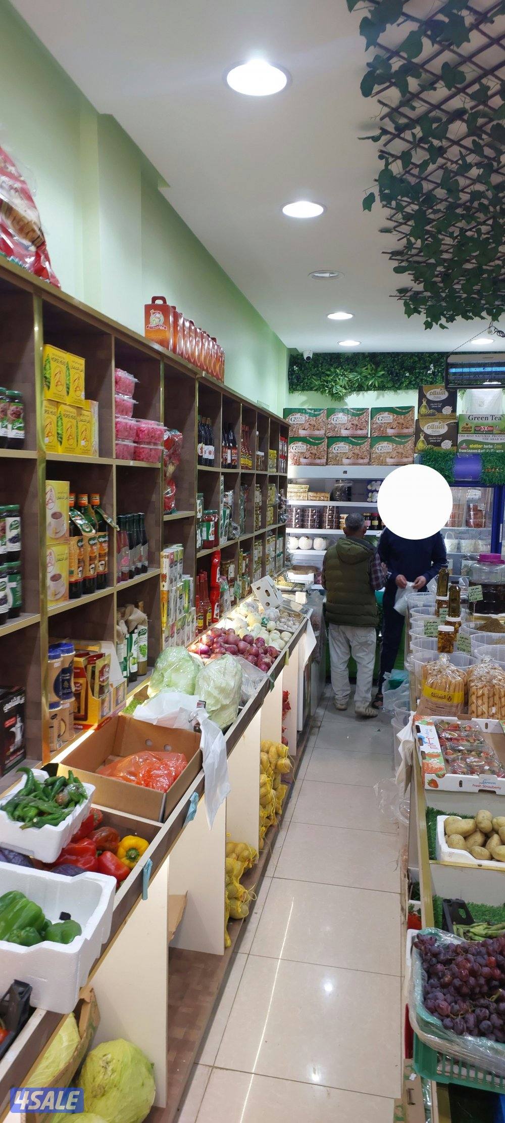 محل للبيع للمواد الغذائية1