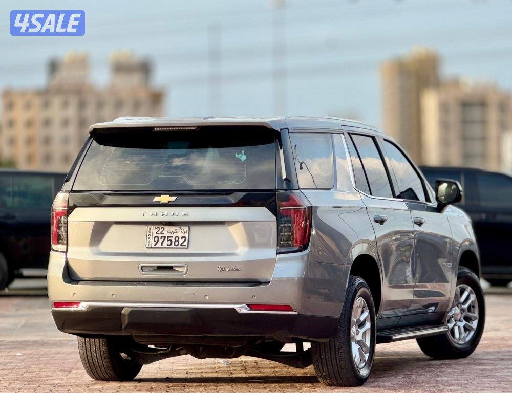 تاهو الشكل الجديد 2025 وارد الغانم شرط الفحص4