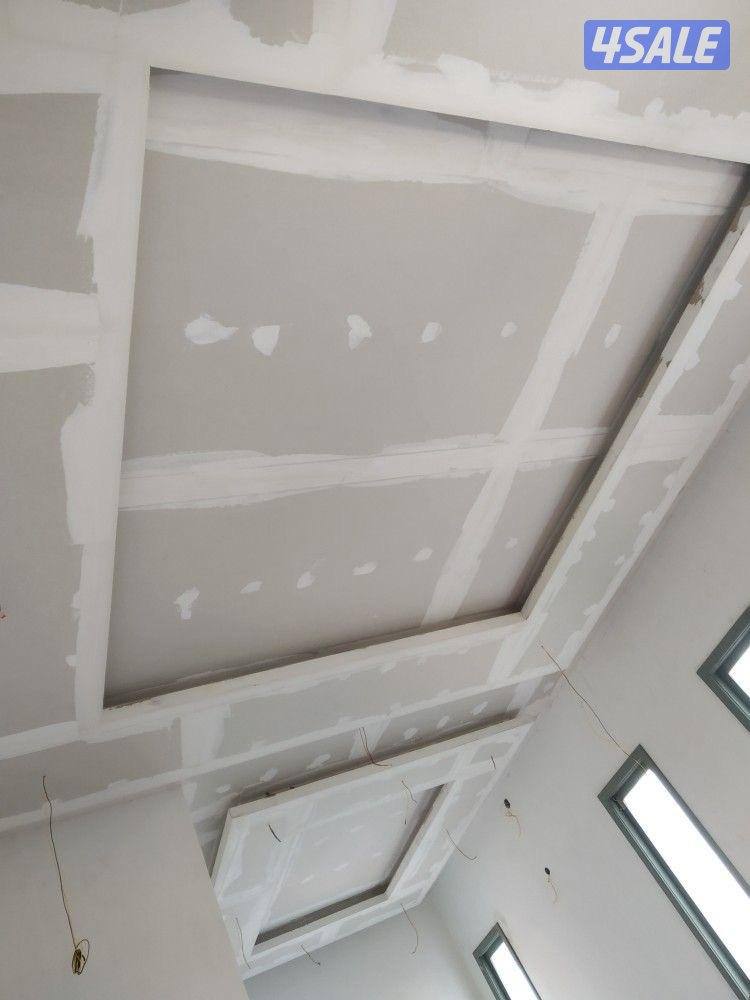 ديكور جبس بورد اسقف قواطع بارتيشن جبس بورد اسمنت بورد بديل خشب بديل رخ15