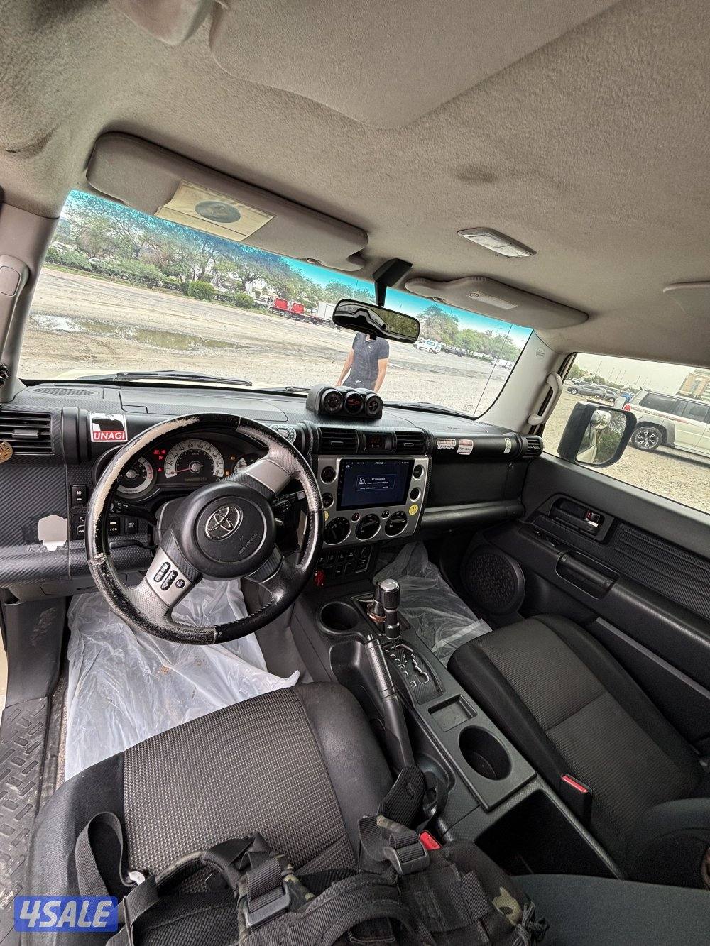 Toyota FJ 2010صبغ وكاله6