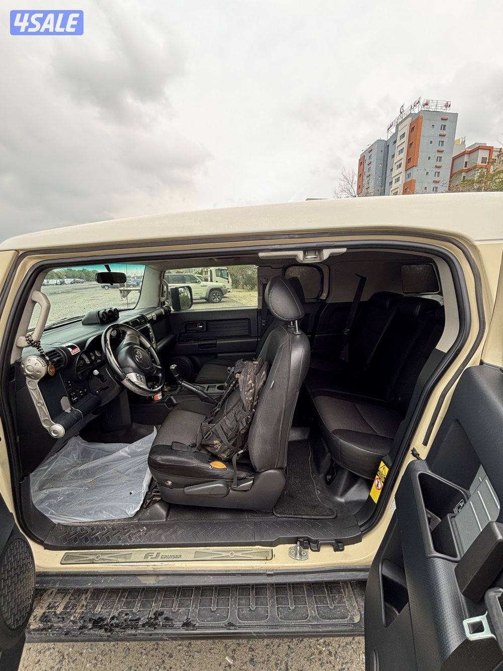 Toyota FJ 2010صبغ وكاله7