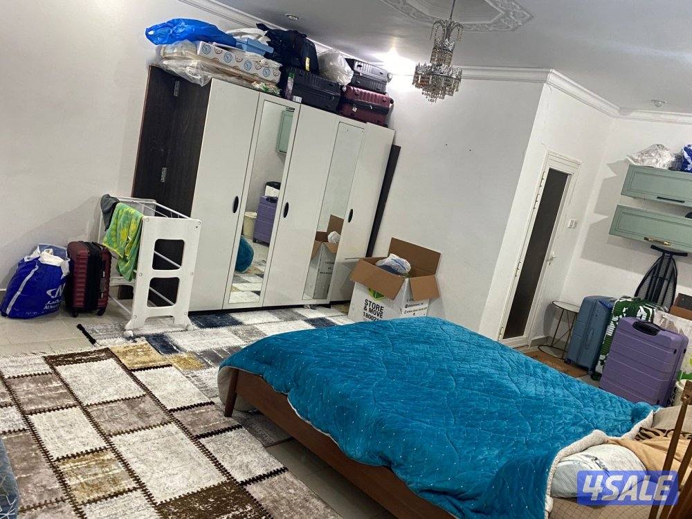 شقة غرفتين وصاله ومطبخ فندقي وحمامين مفروشه6