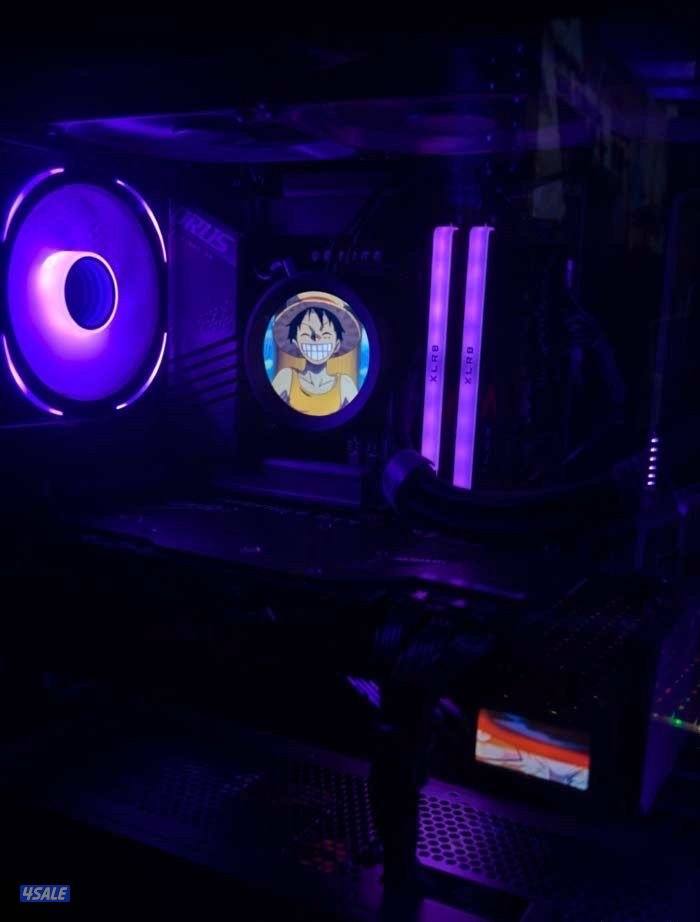 سيت اب كامل  RTX 3080 12GB + كل كراتين القطع وياه و عليه كفاله البي سي0