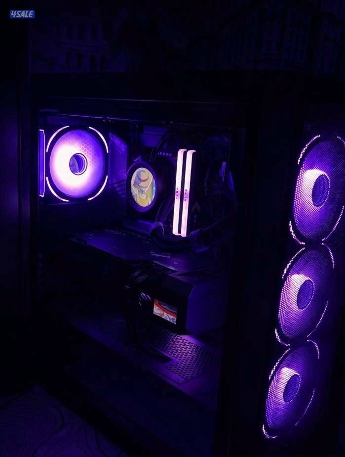 سيت اب كامل  RTX 3080 12GB + كل كراتين القطع وياه و عليه كفاله البي سي1