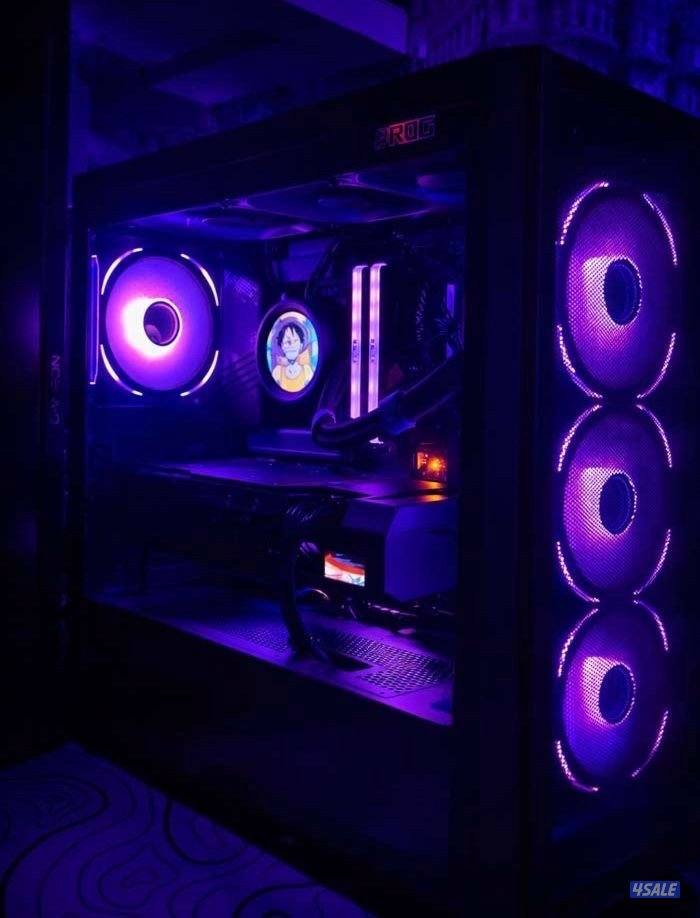 سيت اب كامل  RTX 3080 12GB + كل كراتين القطع وياه و عليه كفاله البي سي9