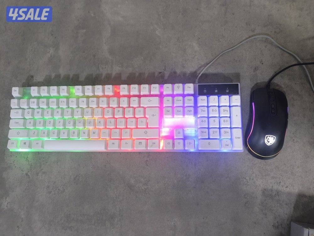 ماوسين + كيبوردين + سماعة ب 101