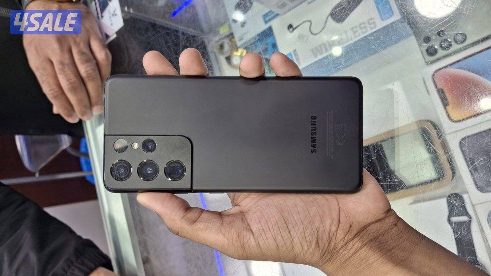 سامسونج Galaxy S21 Ultra سعة 256GB بحالة ممتازة0