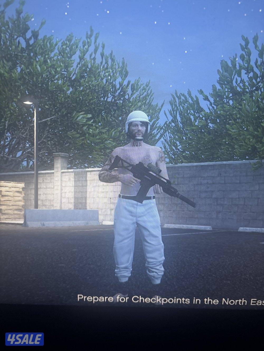 السلام عليكم  حساب قراند lD Prxolemx في شخصيه كابت البنكر نوادر.0