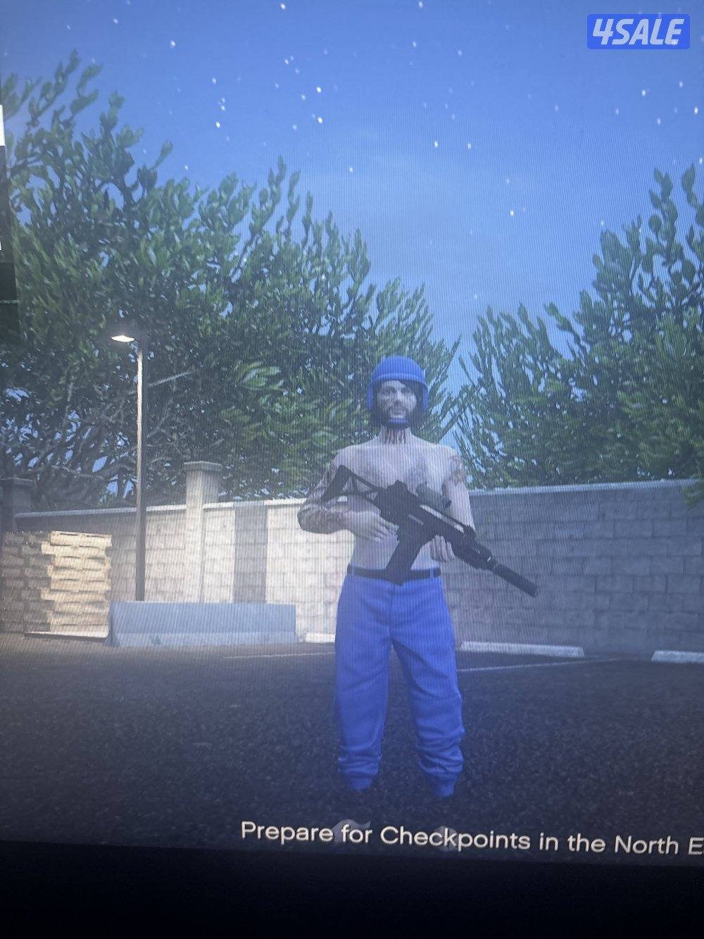 السلام عليكم  حساب قراند lD Prxolemx في شخصيه كابت البنكر نوادر.1