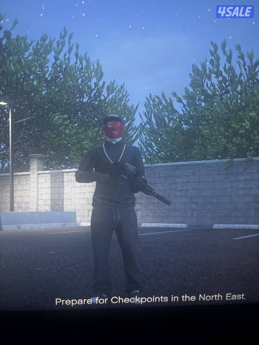 السلام عليكم  حساب قراند lD Prxolemx في شخصيه كابت البنكر نوادر.5