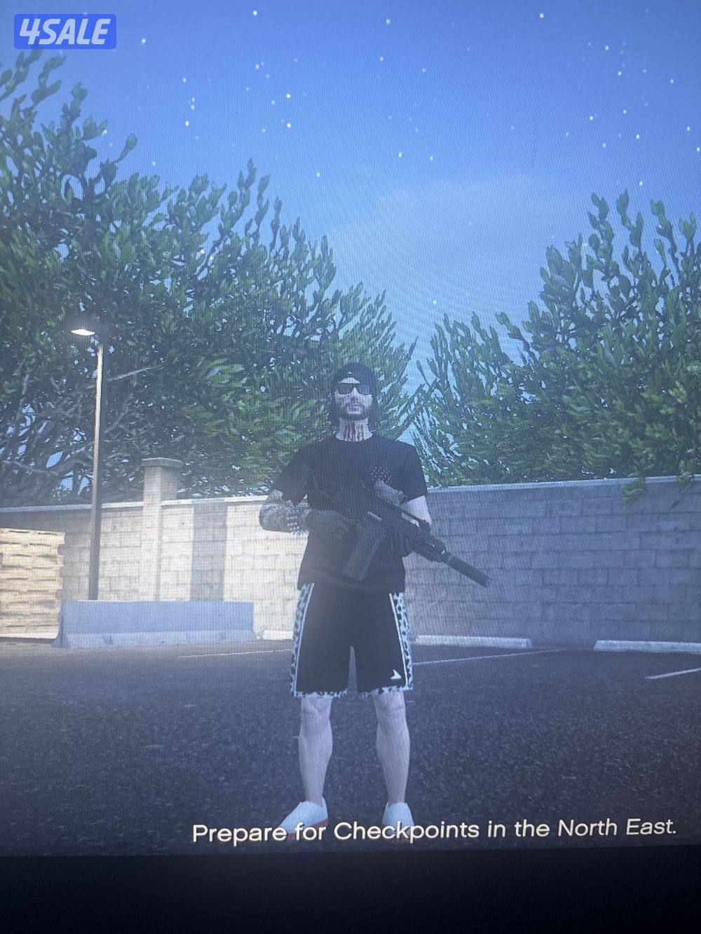 السلام عليكم  حساب قراند lD Prxolemx في شخصيه كابت البنكر نوادر.6