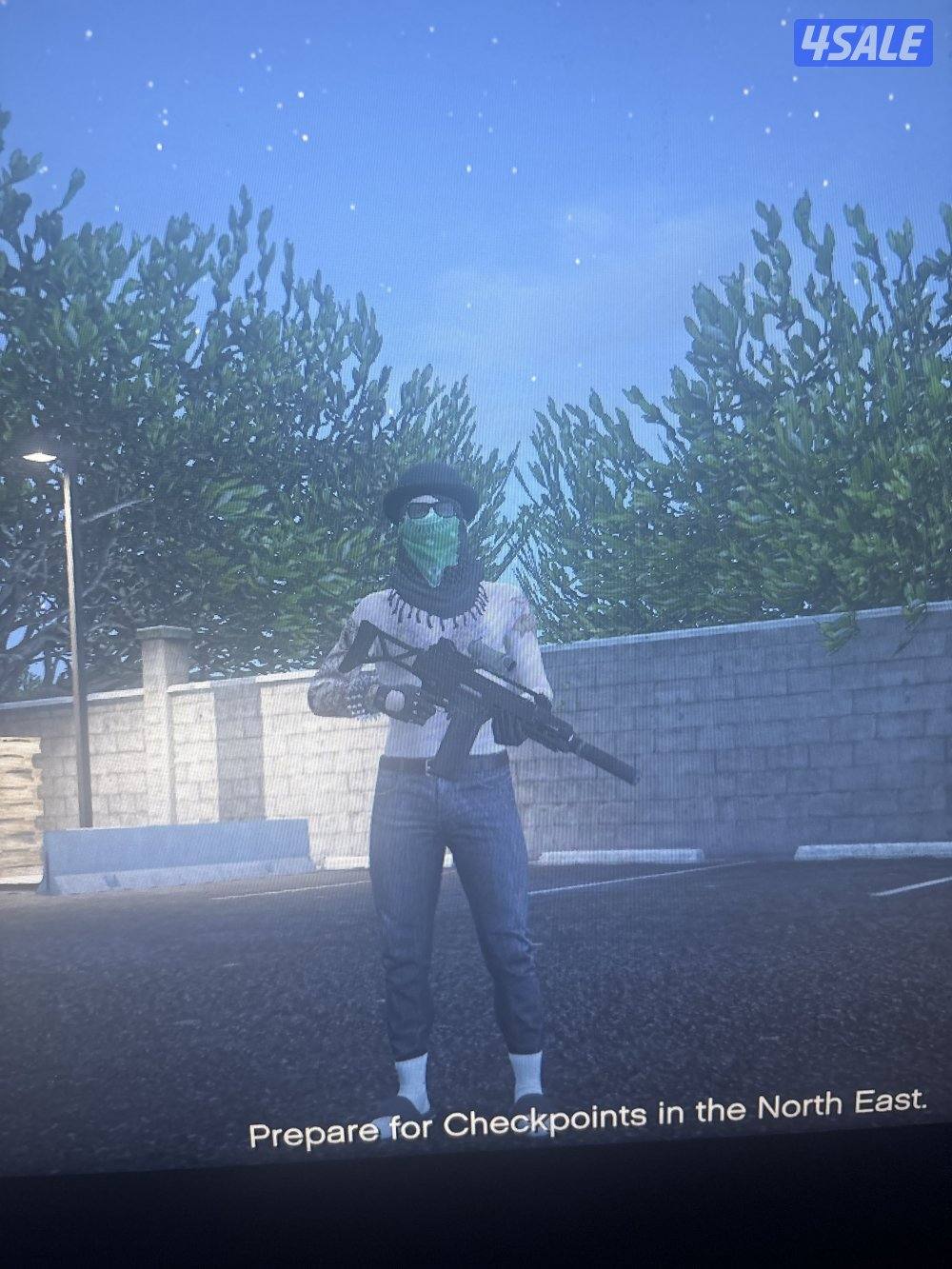 السلام عليكم  حساب قراند lD Prxolemx في شخصيه كابت البنكر نوادر.9