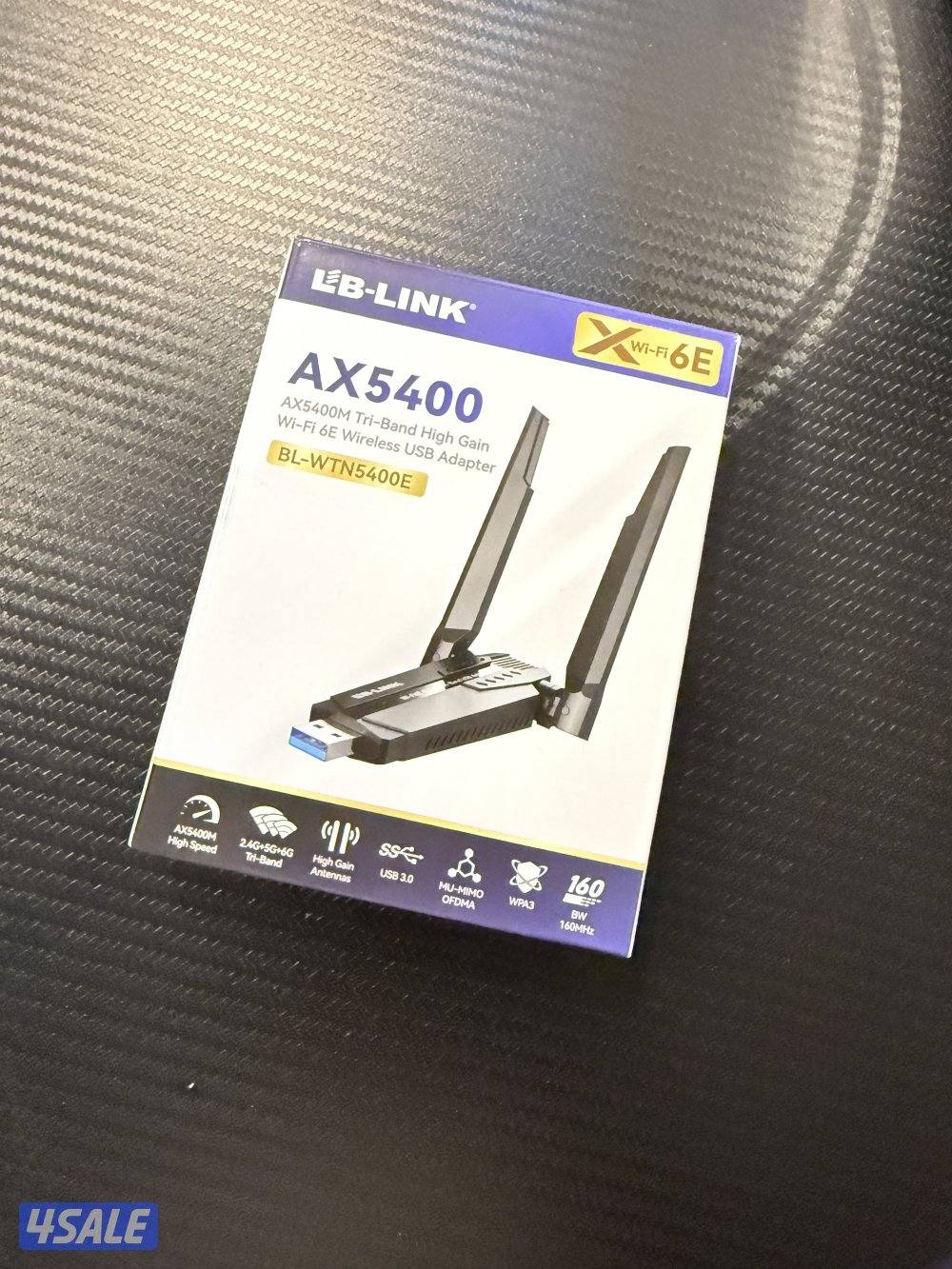 Wifi adapter with antenna Ax5400M high speed 2.4G+5G+6G0