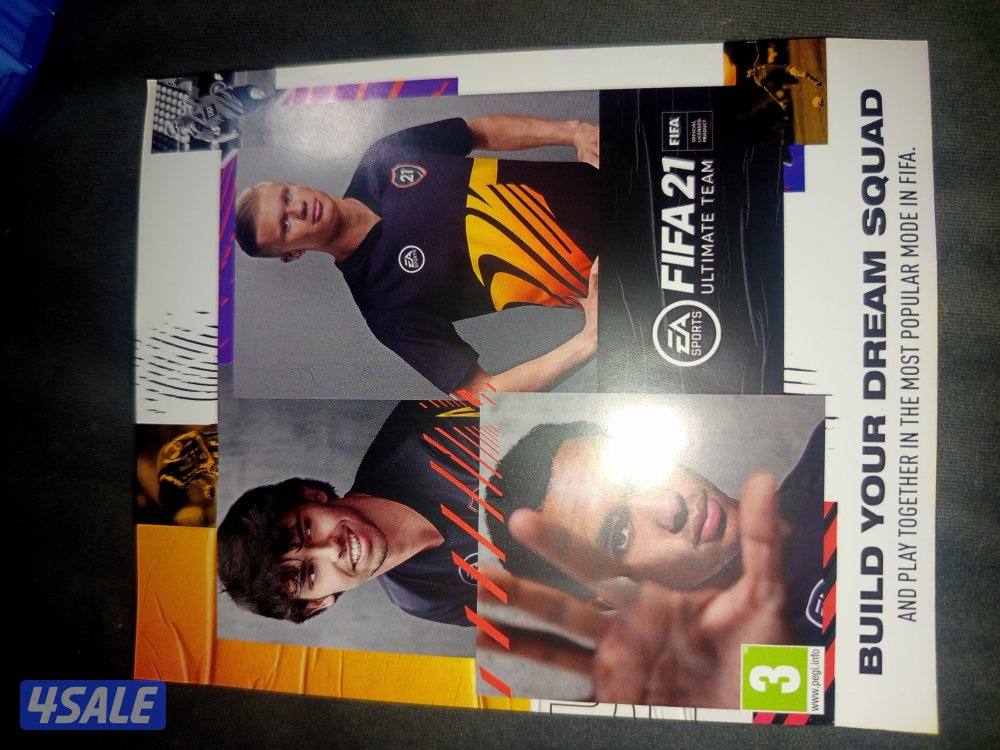 للبيع فيفا 21 (FIFA 21) PS4 مستعمل بحالة الوكالة - شغال 100%5