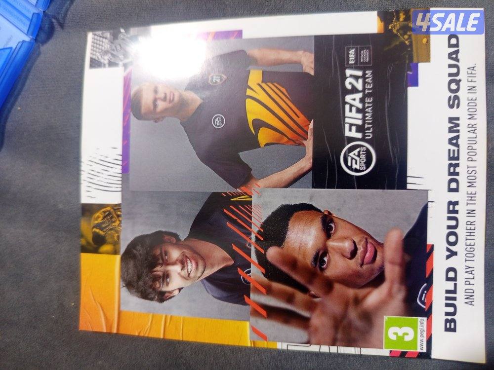 للبيع فيفا 21 (FIFA 21) PS4 مستعمل بحالة الوكالة - شغال 100%6