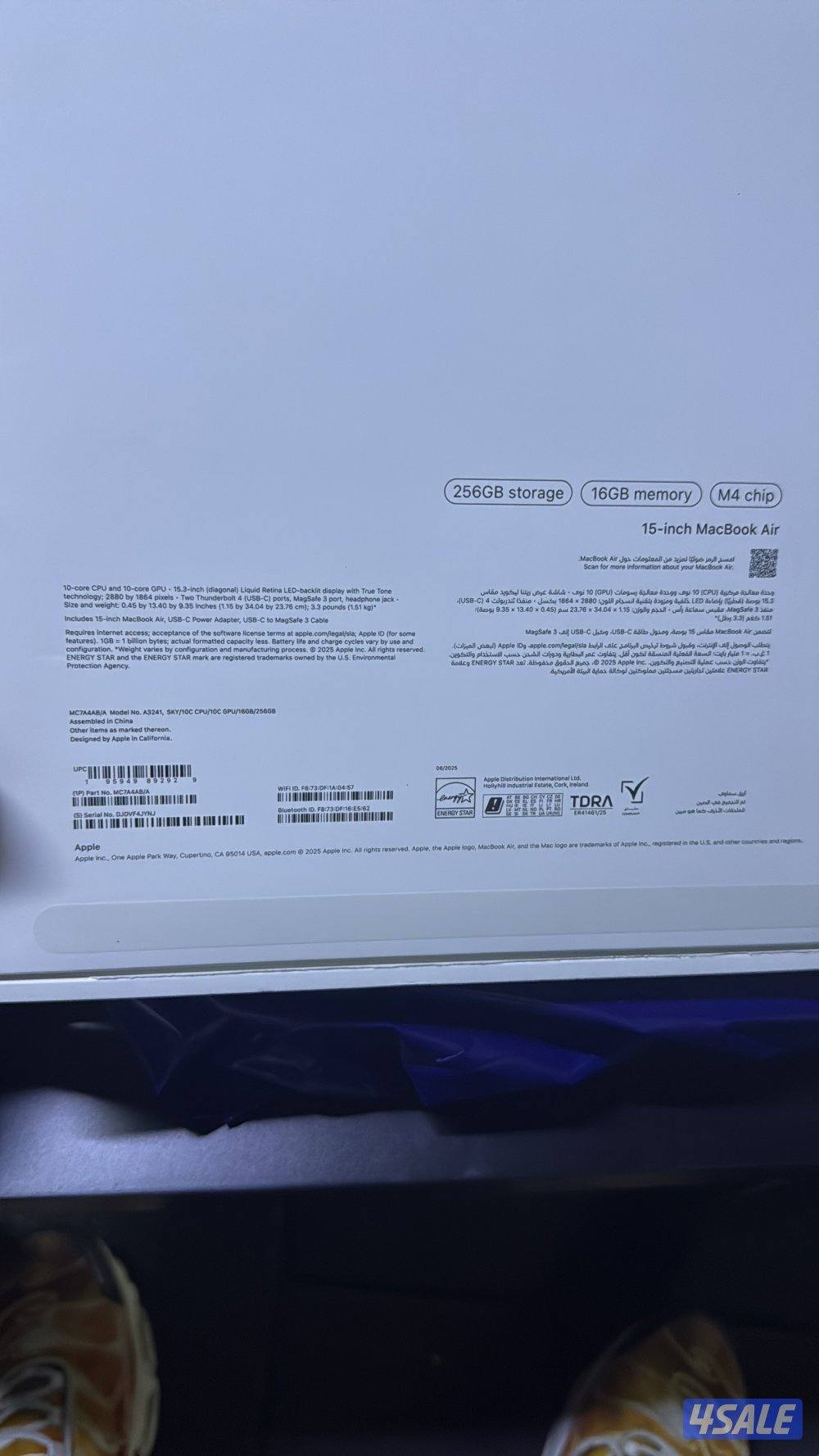 ماك بوك للبيع اخر سعر2901