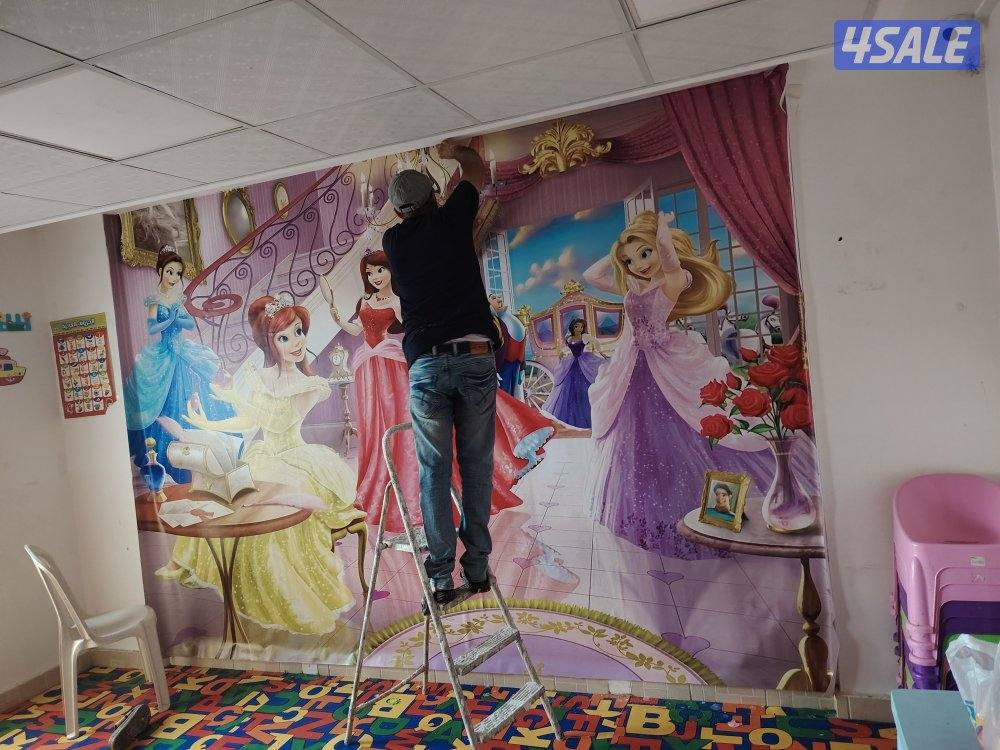 ابو فارس لتركيب ورق الجدران وتركيب صور3