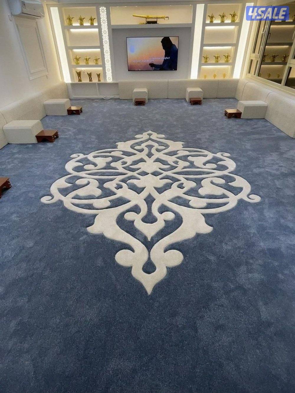 سجاد تركي قص +تنجيد مساند مراكي +تجهيز ديوانيات+غرف نوم13