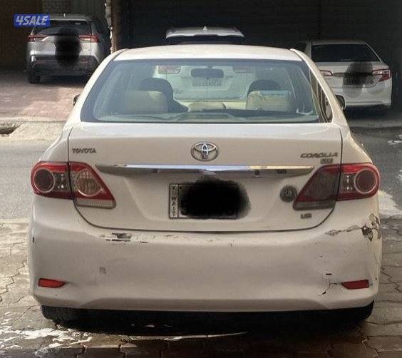 البيع تايوتا كورولا 2012  استقبل واتسب فقط2