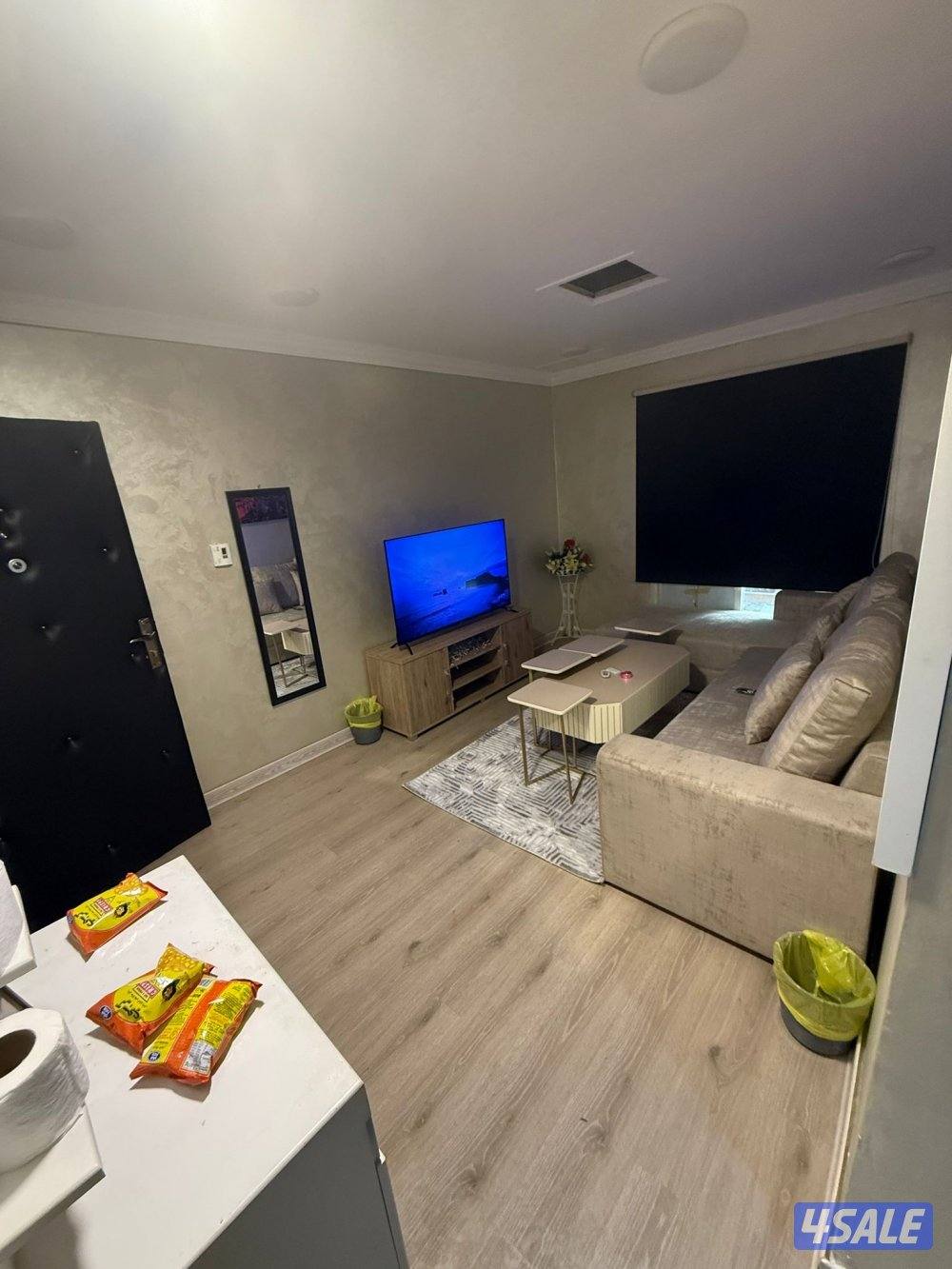 شقق للايجار خلو وفاضي غرفة وصالة ومطبخ وحمام تشطيب سوبر لوكس8