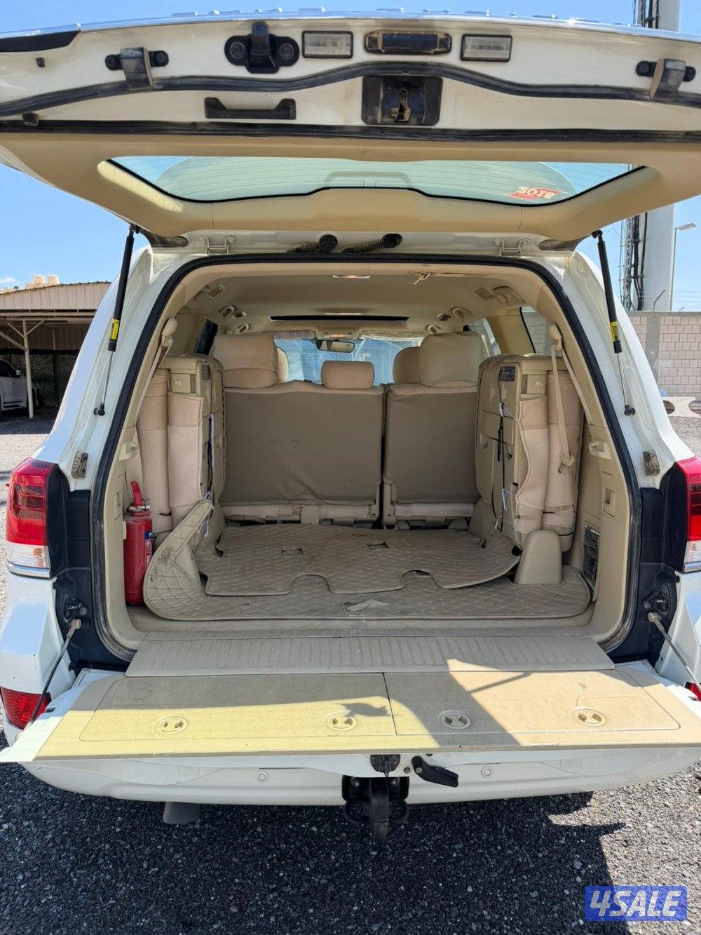 لاند كروز GX.R V8 ٢٠١٦ الساير عداد ٢١٠ ألف شرط الفحص صبغ وكاله كامل4