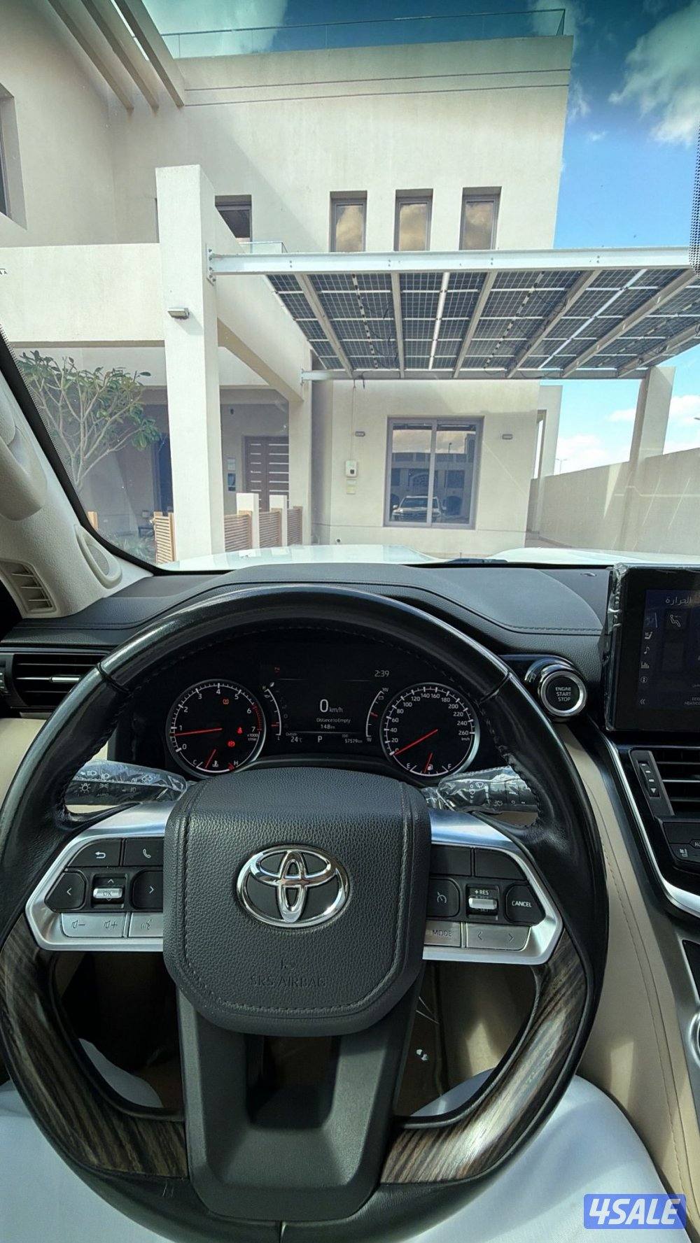 لاند كروز VX أيرو أس بدون تيربو ٢٠٢٢ الساير عداد ٥٧ ألف شرط الفحص3