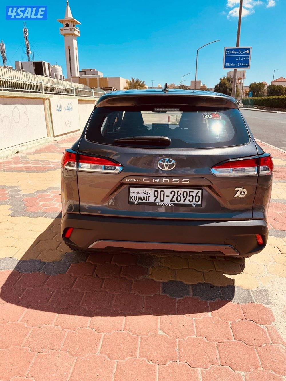 كورولا كروس ٢٠٢٤ الساير عداد ١٠ ألاف شرط الفحص صبغ وكاله ، تأمين شامل4