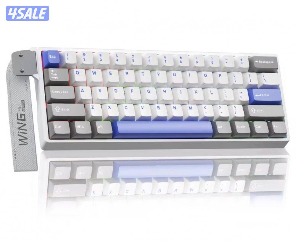 كيبورد WIN60PRO المغناطيسي ⚡️ جديد بكرتون الوكالة (أداء احترافي)0