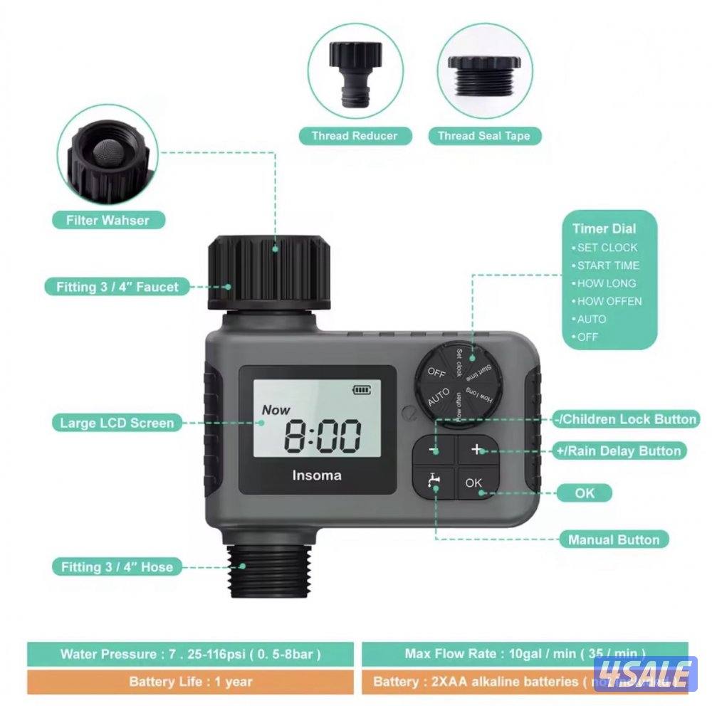 جهاز ري النباتات الاتوماتيكي2