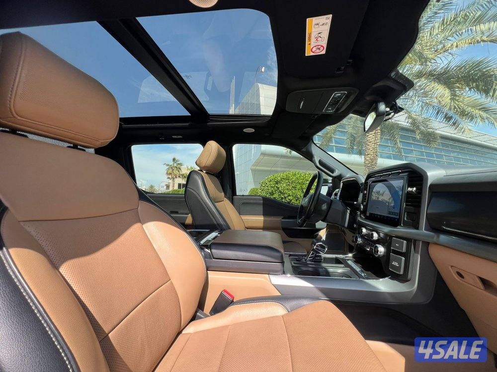 للبيع وانيت فورد لاريت F150  موديل 2021 عداد 72 صبغ وكاله تحت الكفالة3